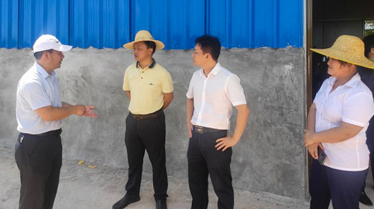 耒阳市人民政府门户网站-邱小兵一行到大和圩乡调研督查脱贫攻坚工作