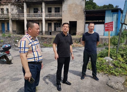 耒阳市人民政府门户网站-黎家能到水东江街道督查创文防汛等工作