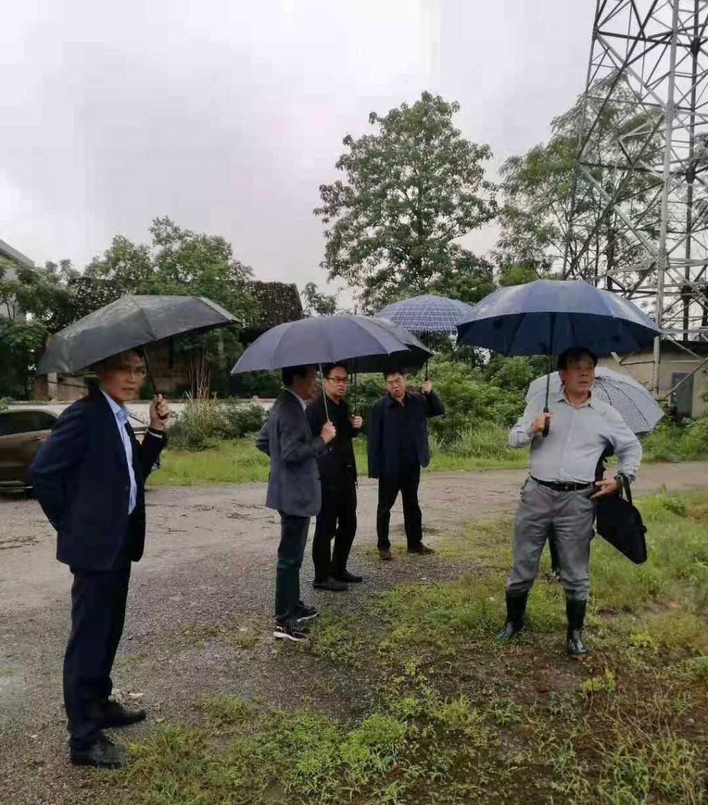 郭兴中督导水库防汛工作