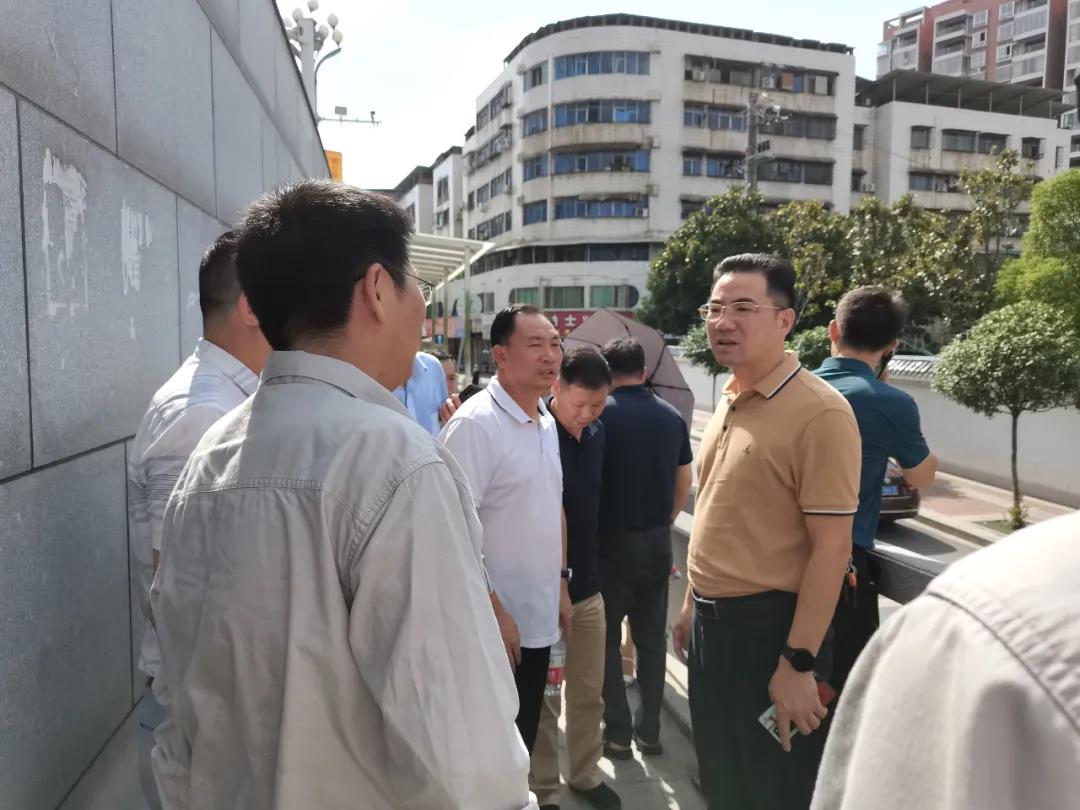 尹建恒带队调研耒阳市电力工程建设工作