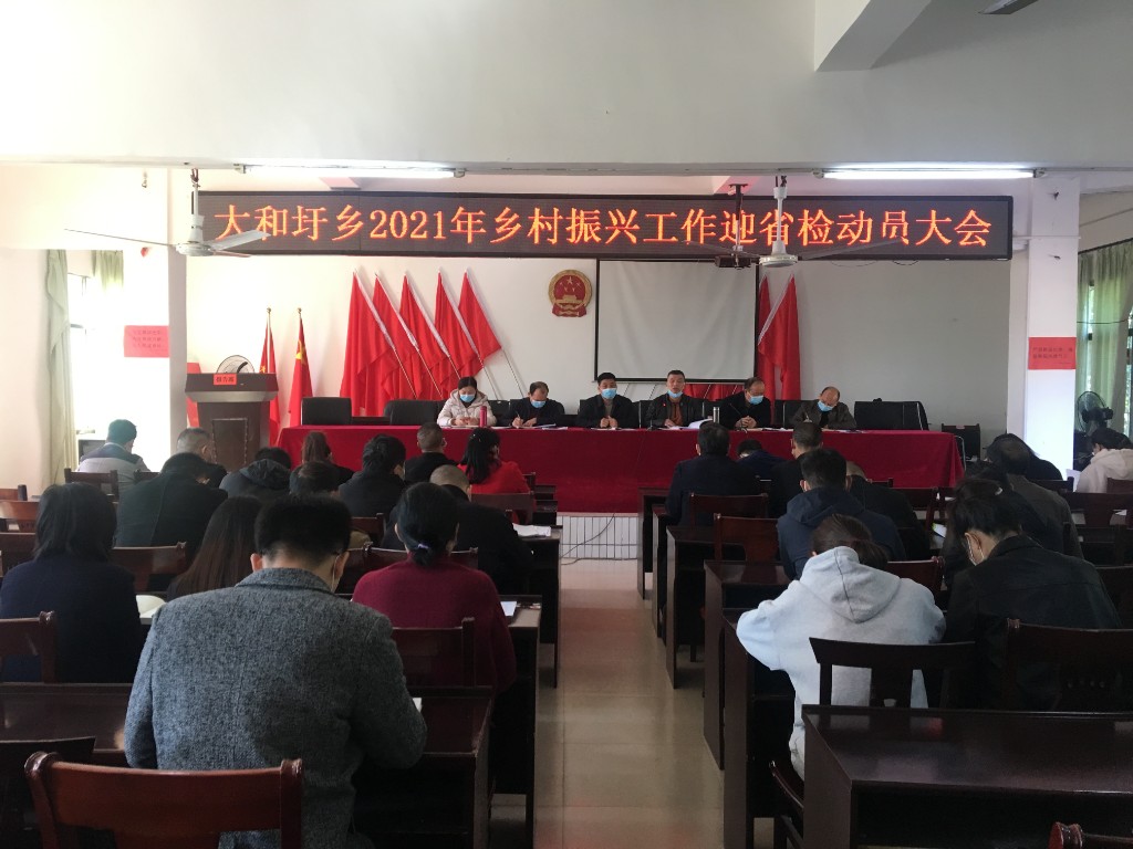 耒阳市人民政府门户网站-大和圩乡召开乡村振兴工作迎省检动员大会