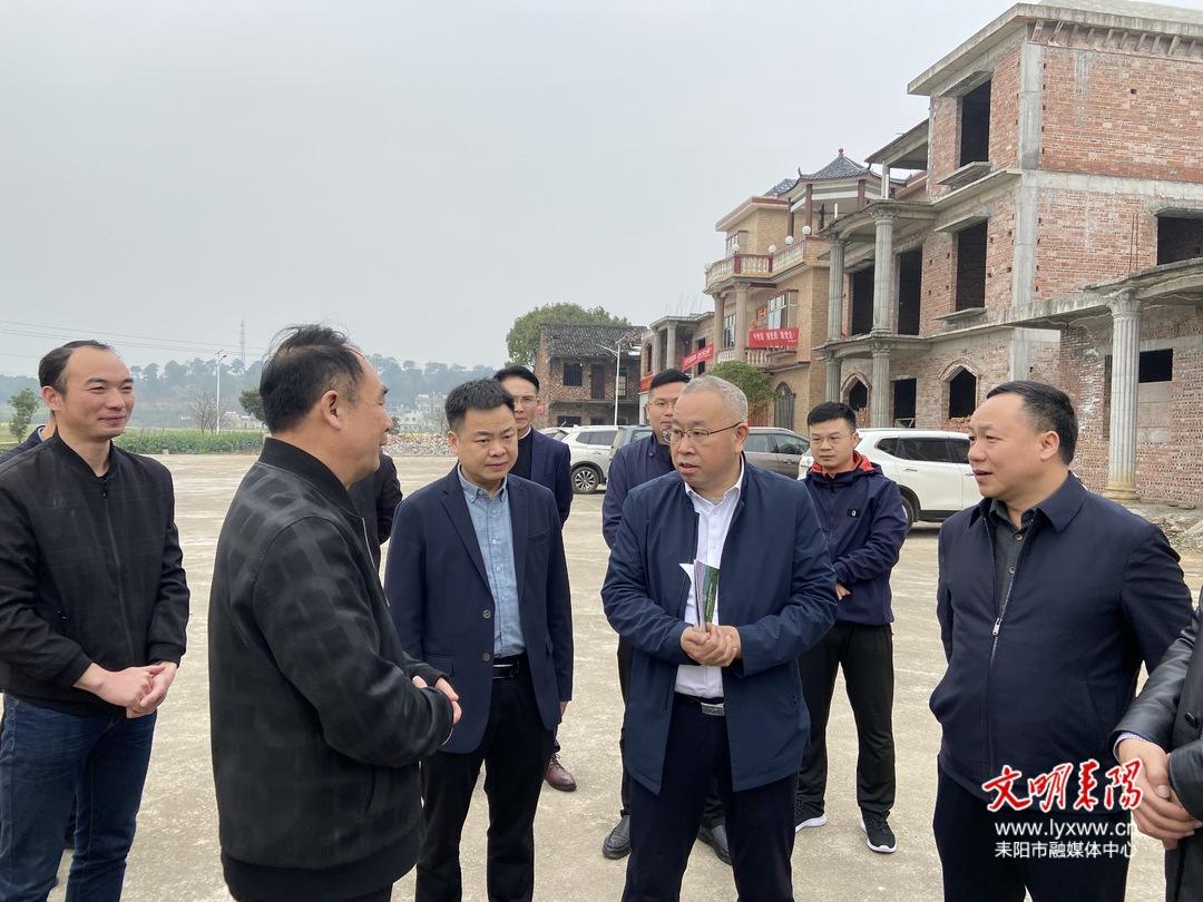 耒阳市人民政府门户网站-尹立鑫到公平镇,新市镇调研农业农村及乡村