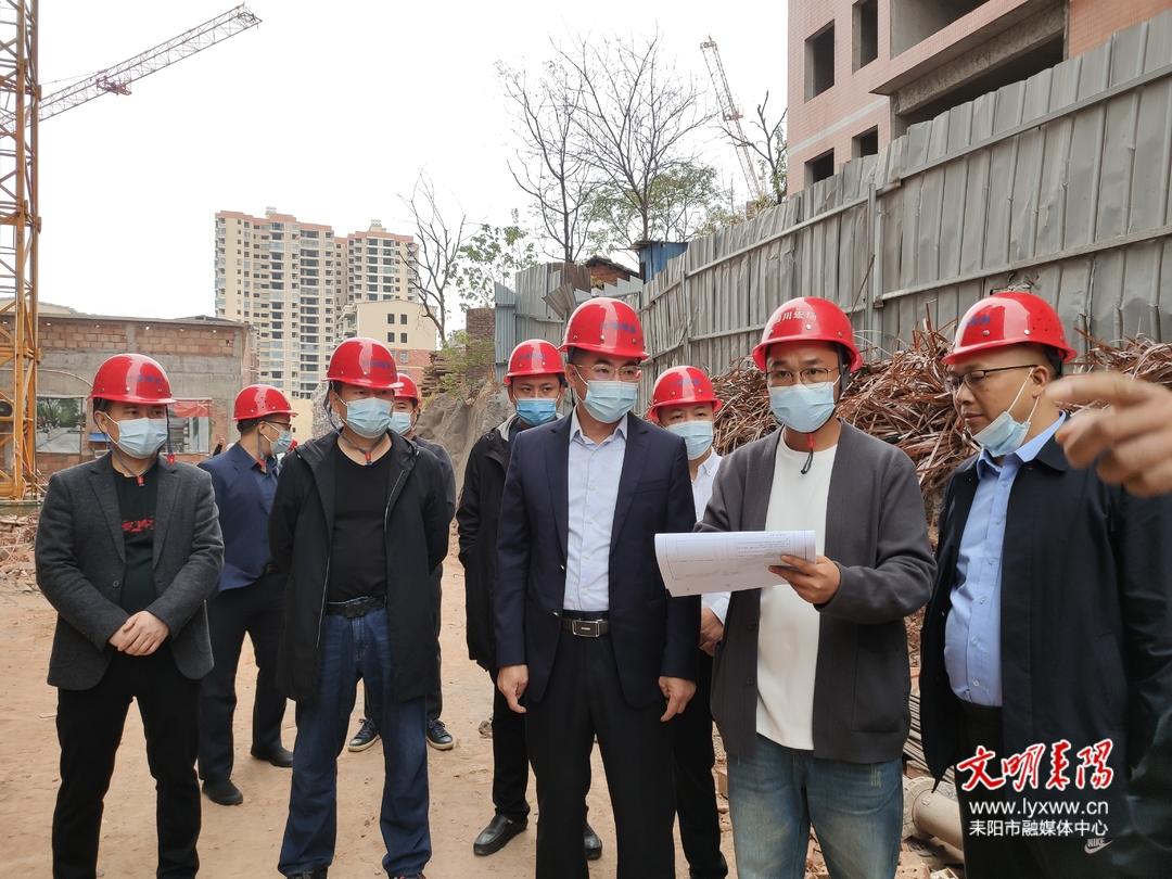 耒阳市人民政府门户网站-尹建恒督导检查住建领域安全生产"导入式"