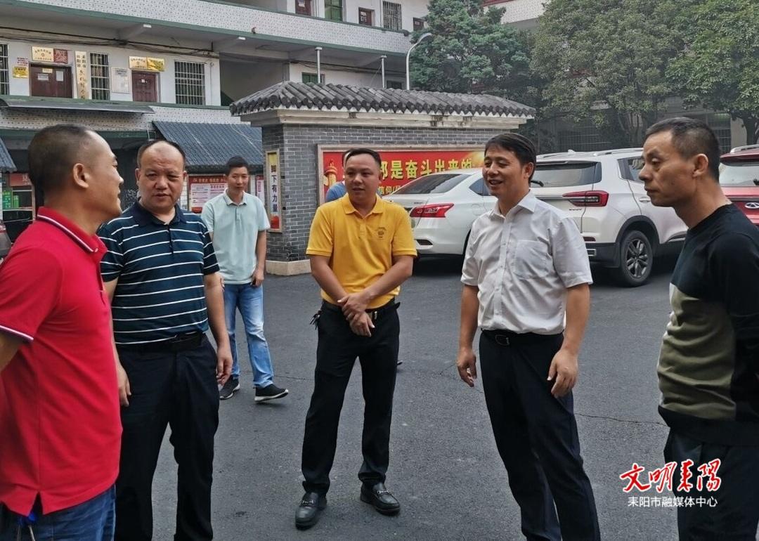 耒阳市人民政府门户网站-李云到南阳镇督导安全生产工作