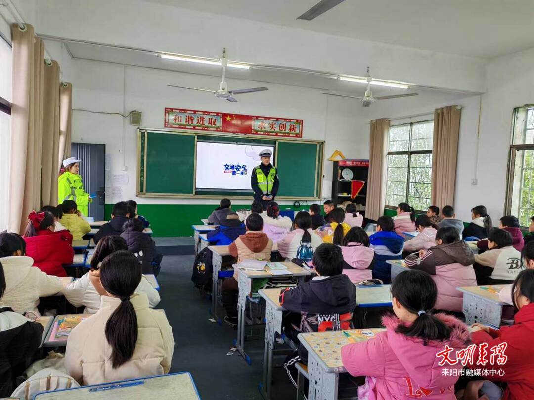 耒阳市人民政府门户网站-小水镇开展道路交通安全宣传活动