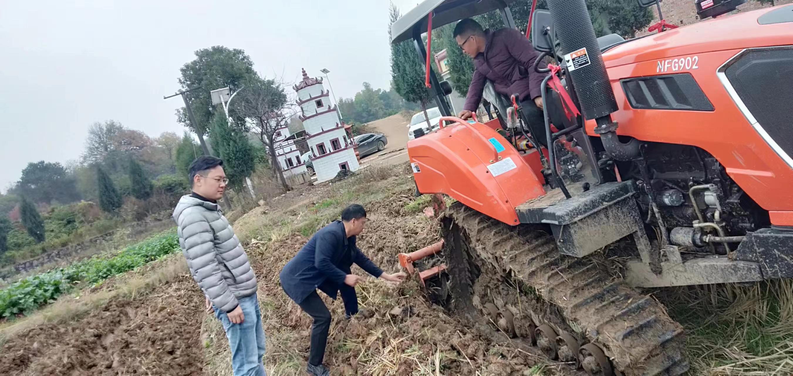 耒阳市人民政府门户网站-马水镇:烟田翻耕起垄忙